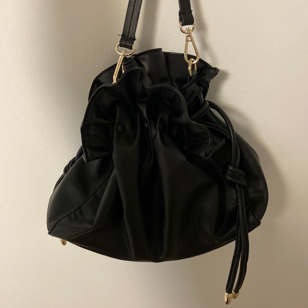Black cross body bag
